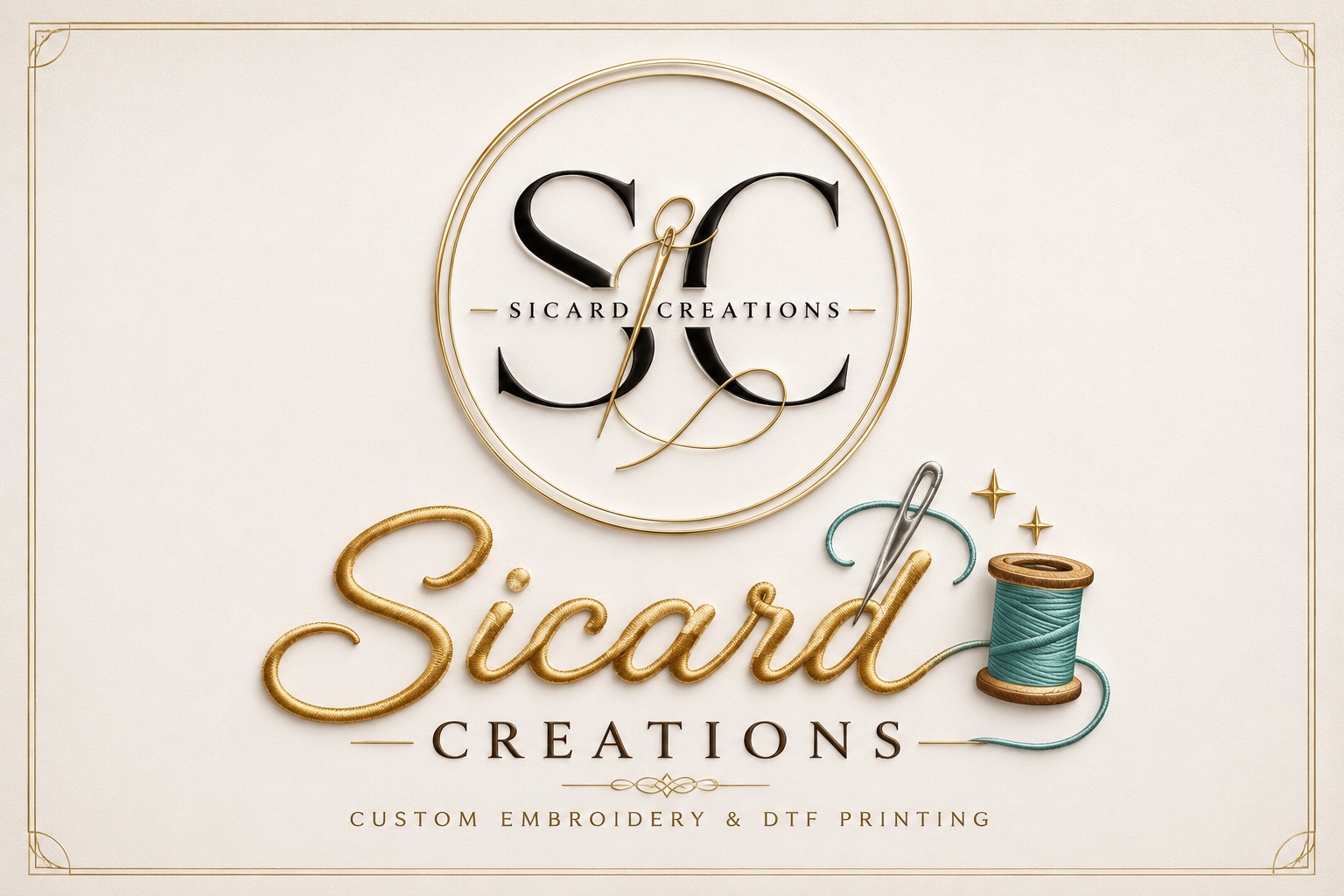 Sicard Creations β Custom Embroidery & DTF Printing